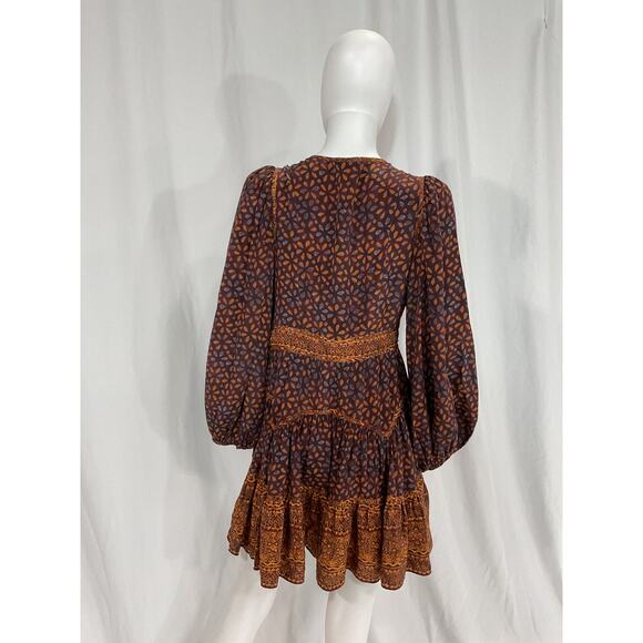 Ulla Johnson 'Hayana Agate' Red Dress Size 2 - Picture 3 of 5